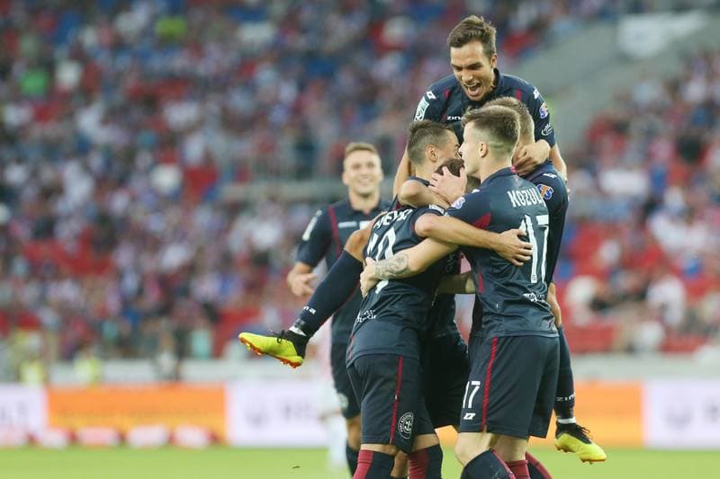 Football. Lotto Ekstraklasa. Gornik Zabrze - Pogon Szczecin. 31.08.2018
