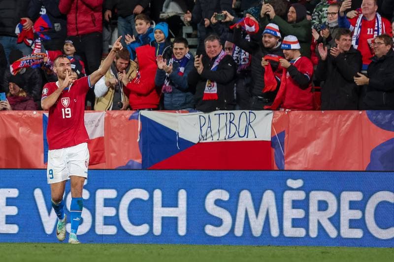 Football. Euro 2024 Qualifiers. Czech Republic - Moldova. 20.11.2023