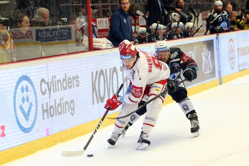 Ice Hockey. Tipsport Extraliga. Ocelari Trinec - Skoda Plzen. 15.04.2019