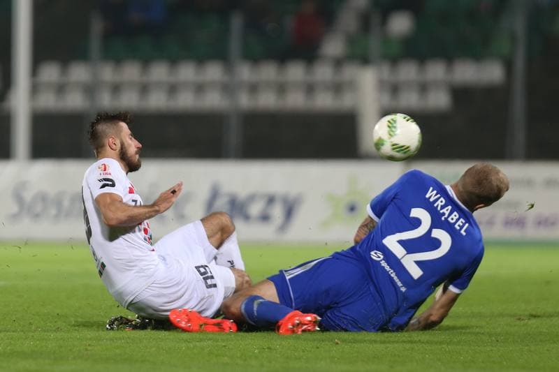 Football. I Liga. Zaglebie Sosnowiec - Olimpia Grudziadz. 24.09.2016