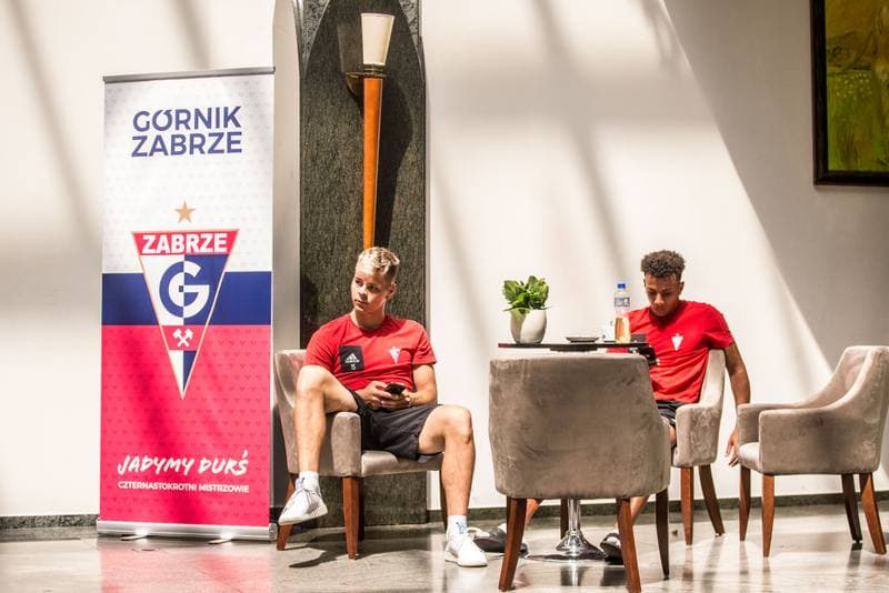 Football. Gornik Zabrze. Training. 18.06.2019