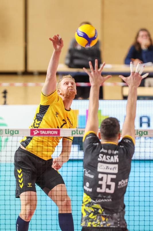 Volleyball. PlusLiga. GKS Katowice - Trefl Gdansk. 22.10.2023