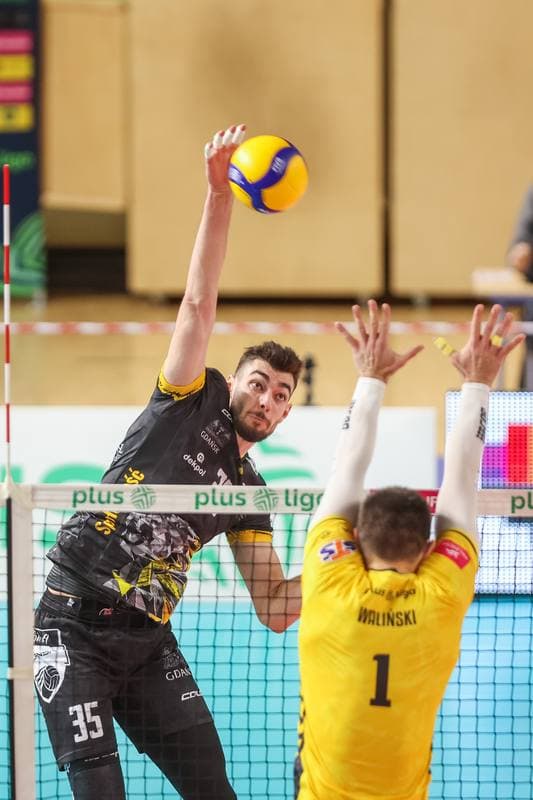 Volleyball. PlusLiga. GKS Katowice - Trefl Gdansk. 22.10.2023