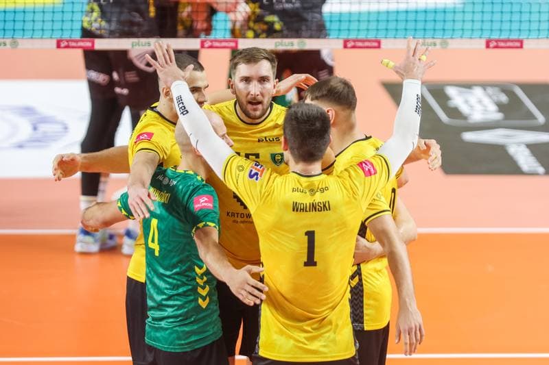 Volleyball. PlusLiga. GKS Katowice - Trefl Gdansk. 22.10.2023