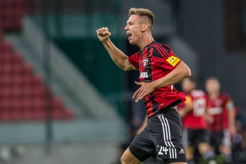 Football. UEFA Europa League. Spartak Trnava - Radnik Bijeljina. 18.07.2019