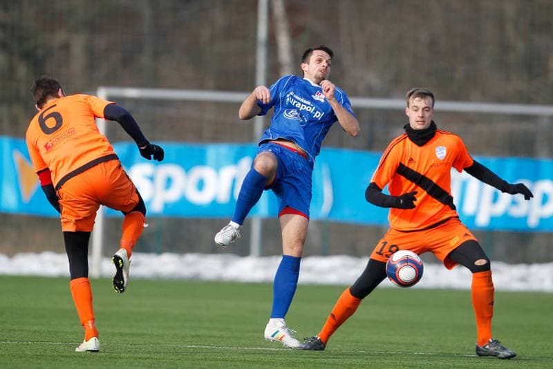 Football. Sparing. MFK Frydek-Mistek - Podbeskidzie Bielsko-Biala. 26.01.2017