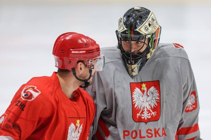 Ice Hockey. Poland national team. Training. 10.12.2023