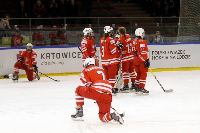 Ice Hockey. Women's World Championship. Latvia - Poland. 12.04.2017