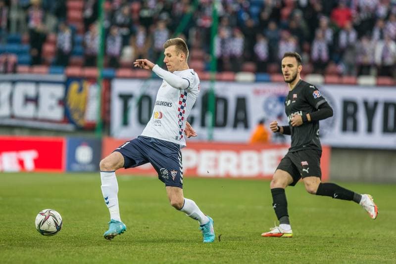 Football. PKO BP Ekstraklasa. Gornik Zabrze - Cracovia Krakow. 06.03.2022