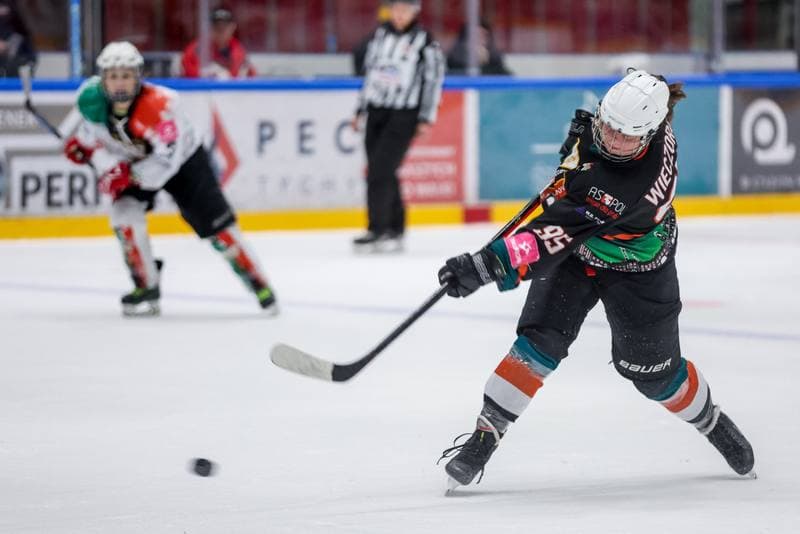 Ice Hockey. Tauron Liga. Atomowki GKS Tychy - Kojotki Naprzod Janow. 29.10.2023