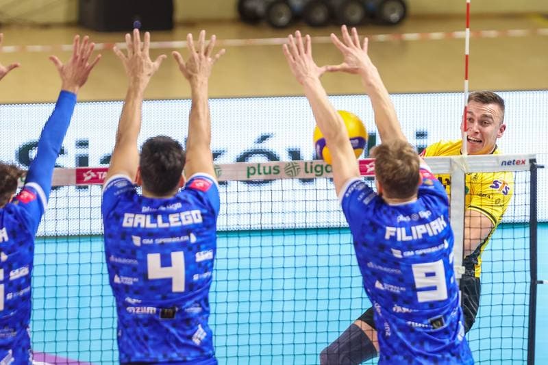 Volleyball. PlusLiga. GKS Katowice - Slepsk Malow Suwalki. 30.10.2023