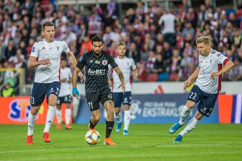 Football. PKO BP Ekstraklasa. Gornik Zabrze - LKS Lodz. 20.10.2019