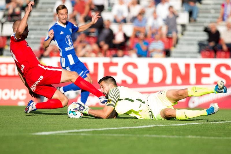 Football. HET Liga. Sigma Olomouc - Zbrojovka Brno. 20.08.2017