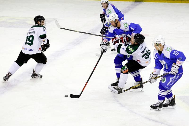 Ice Hockey. Polska Hokej Liga. Naprzod Janow - Unia Oswiecim. 31.10.2017