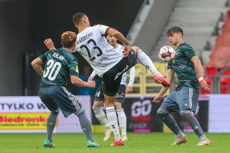 Football. Fortuna I Liga. GKS Tychy - Lechia Gdansk. 05.11.2023