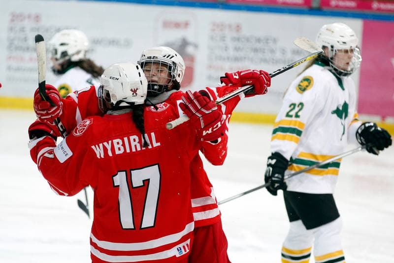 Ice Hockey. Women's U18 World Championship Division 1B. Poland - Australia. 07.01.2018
