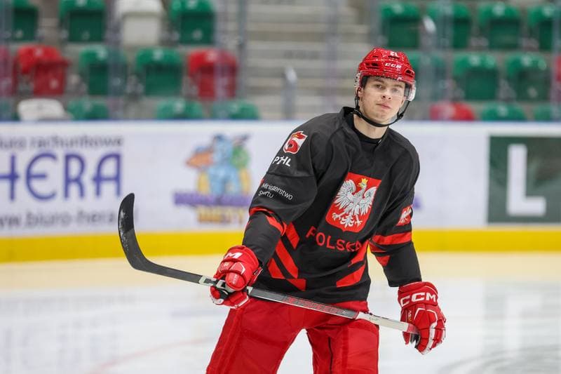 Ice Hockey. Poland national team. Training. 06.11.2023