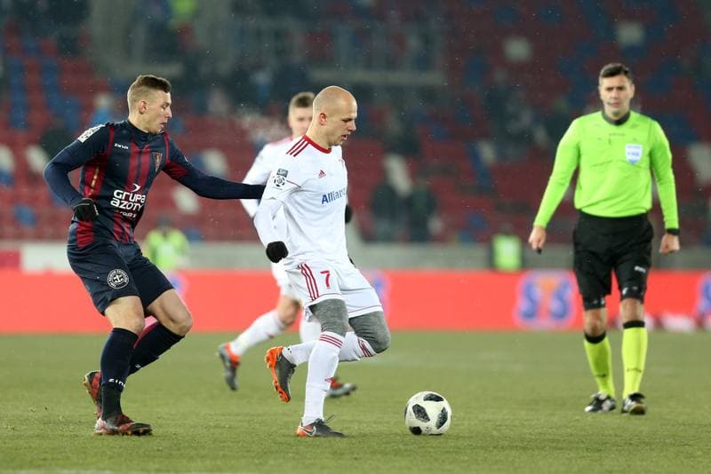 Football. Lotto Ekstraklasa. Gornik Zabrze - Pogon Szczecin. 28.02.2018