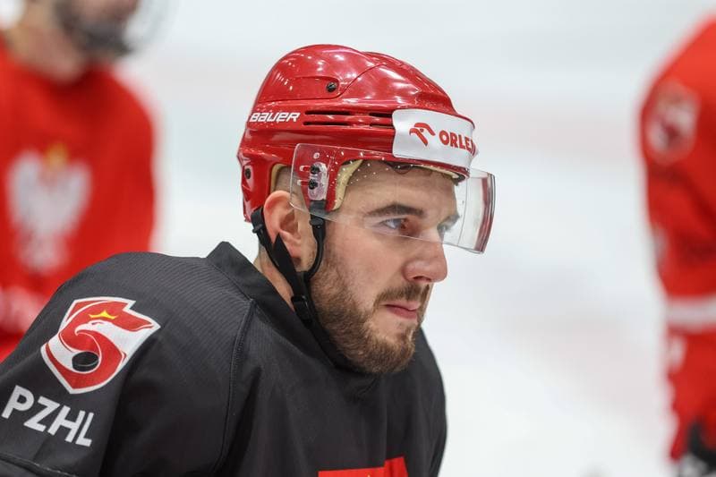 Ice Hockey. Poland national team. Training. 06.11.2023