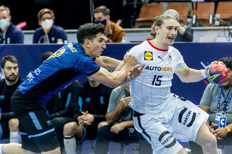Handball. IHF World Men's Championship. Argentina - Germany. 19.01.2023