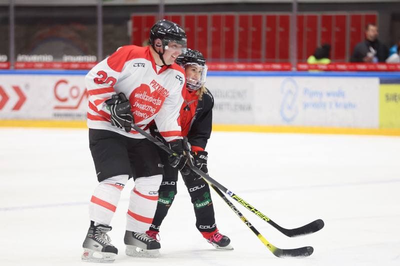 Ice Hockey. Charity Match. Hokejowa Kadra Artystow Polskich - Przyjaciele WOSP. 20.01.2024