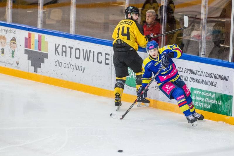 Ice Hockey. Polska Hokej Liga. GKS Katowice - Tauron Podhale Nowy Targ. 08.01.2021