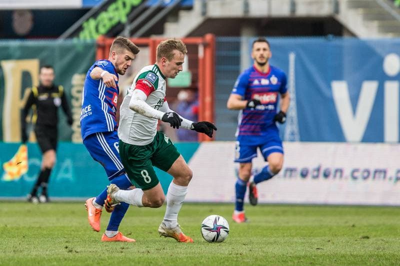 Football. PKO BP Ekstraklasa. Piast Gliwice - Slask Wroclaw. 06.02.2021