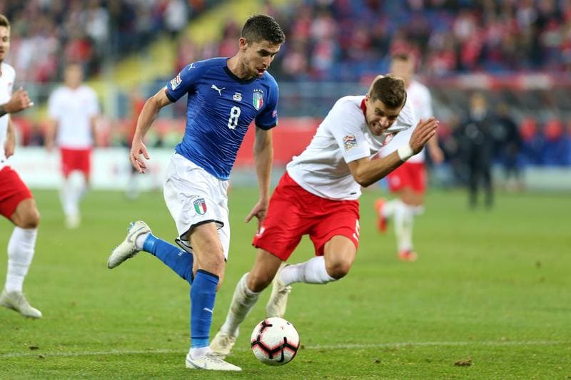 Football. UEFA Nations League. Poland - Italy. 14.10.2018