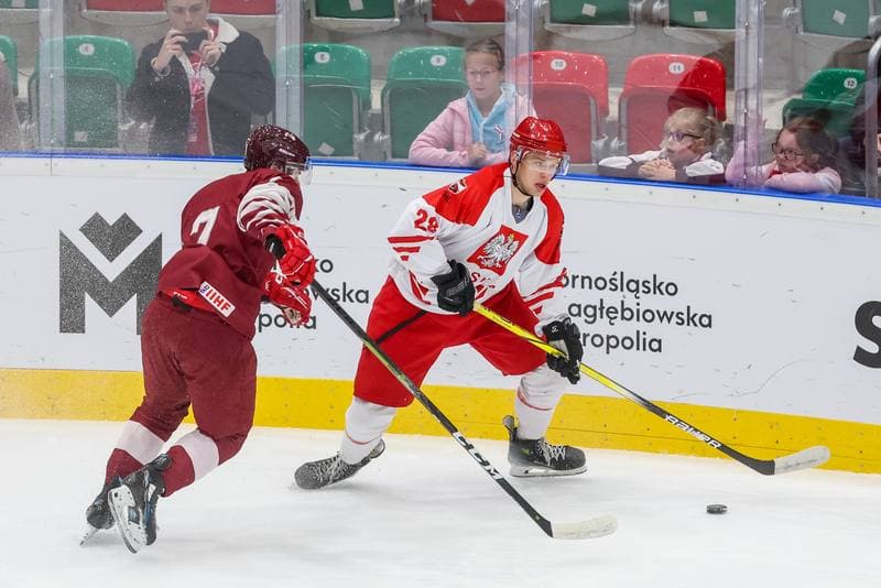 Ice Hockey. EIHC. Poland - Latvia. 10.11.2023