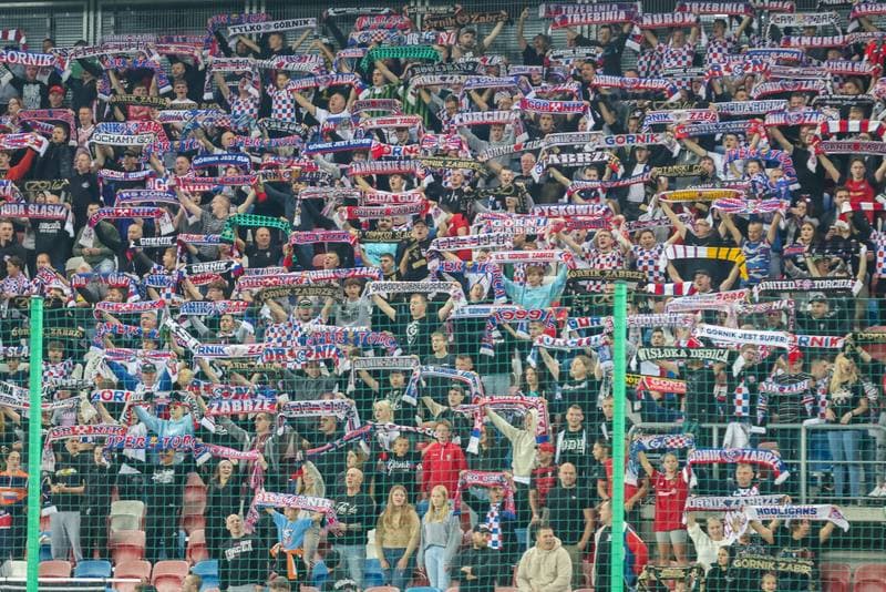 Football. PKO BP Ekstraklasa. Gornik Zabrze - Zaglebie Lubin. 02.10.2023