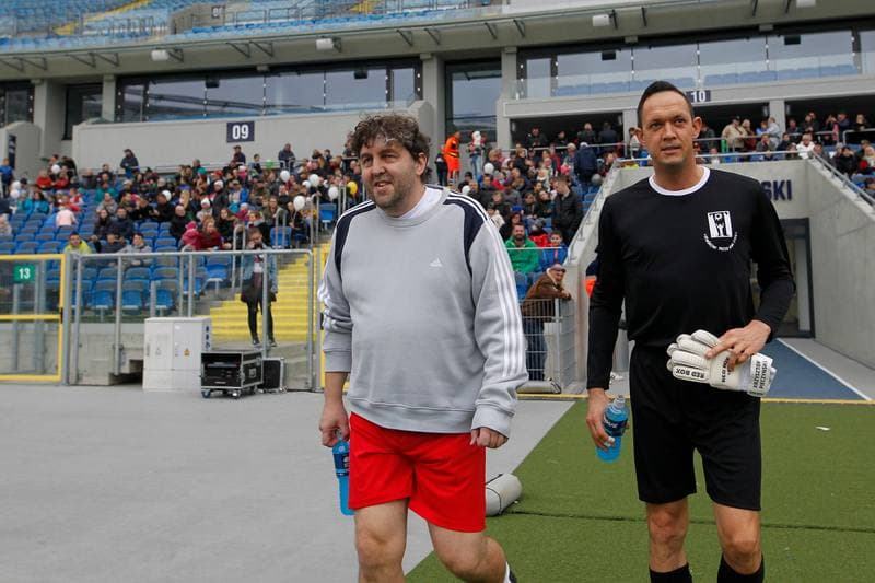 Football. Charity Match. Politicians - Journalists. 27.10.2018