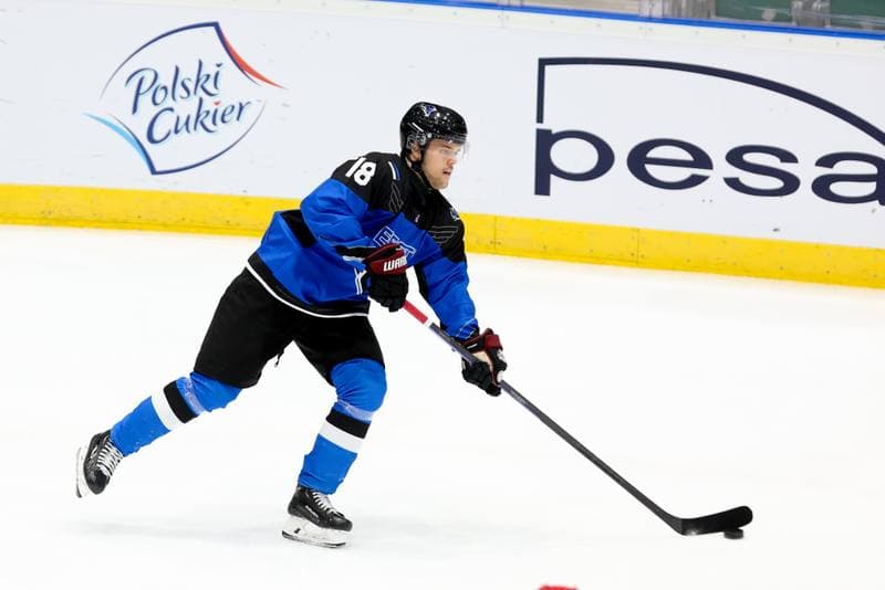 Ice Hockey. Olympic Qualification. Poland - Estonia. 08.02.2024