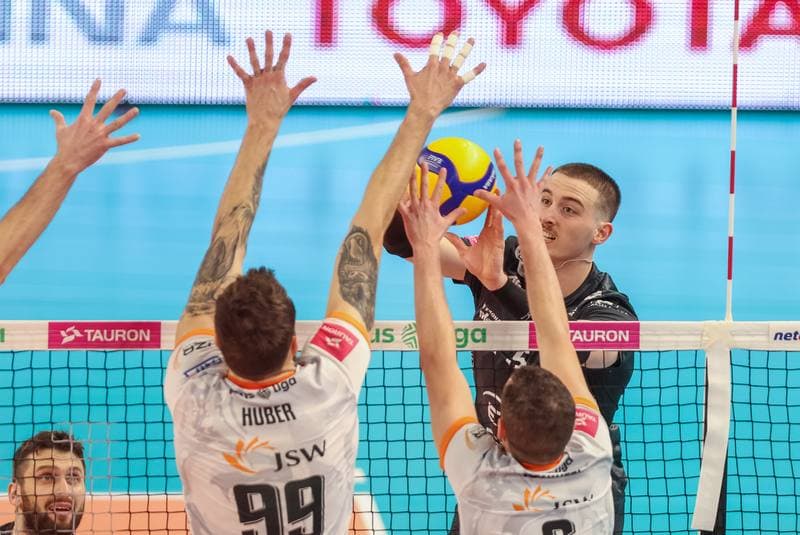 Volleyball. PlusLiga. Jastrzebski Wegiel - Enea Czarni Radom. 16.11.2023