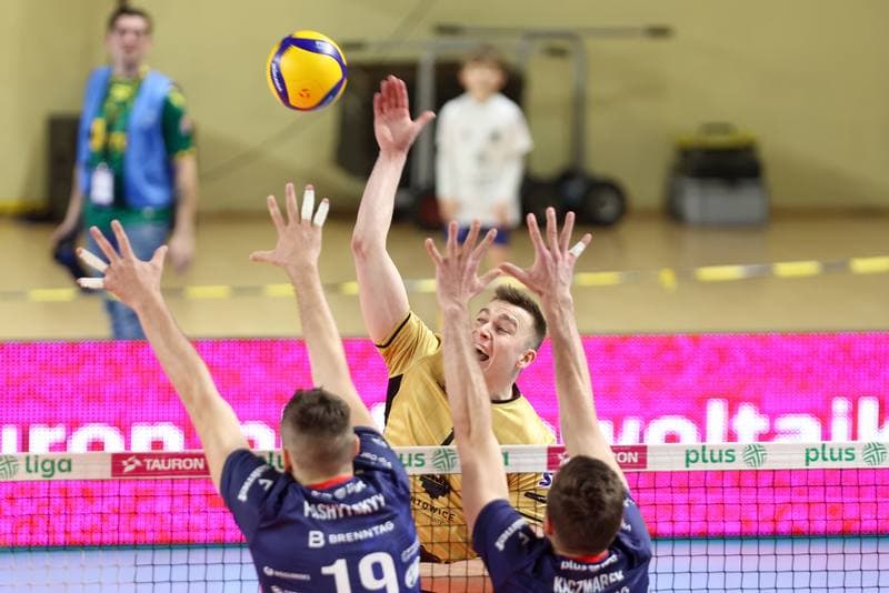 Volleyball. PlusLiga. GKS Katowice - Grupa Azoty ZAKSA Kedzierzyn-Kozle. 10.02.2024