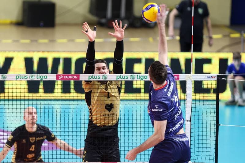 Volleyball. PlusLiga. GKS Katowice - Grupa Azoty ZAKSA Kedzierzyn-Kozle. 10.02.2024