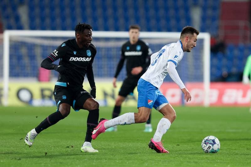 Football. Fortuna:Liga. Banik Ostrava - Viktoria Plzen. 13.02.2024