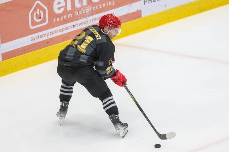 Ice Hockey. Tauron Hokej Liga. Zaglebie Sosnowiec - Comarch Cracovia. 19.11.2023