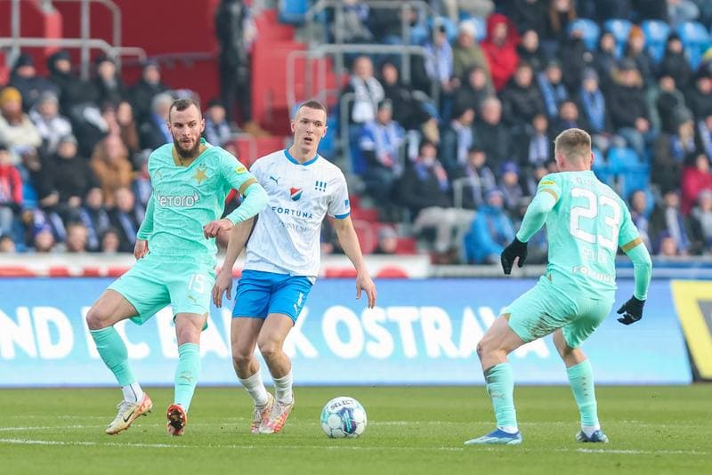 Football. Fortuna:Liga. Banik Ostrava - Slavia Prague. 17.12.2023