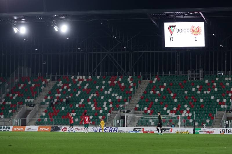 Football. Fortuna I Liga. Zaglebie Sosnowiec - Znicz Pruszkow. 18.02.2024