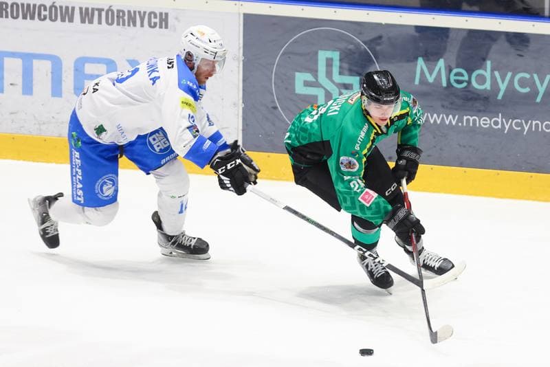 Ice Hockey. Tauron Hokej Liga. Re-Plast Unia Oswiecim - JKH GKS Jastrzebie. 18.02.2024