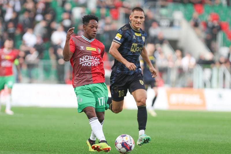 Football. Fortuna I Liga. Zaglebie Sosnowiec - GKS Katowice. 01.04.2024