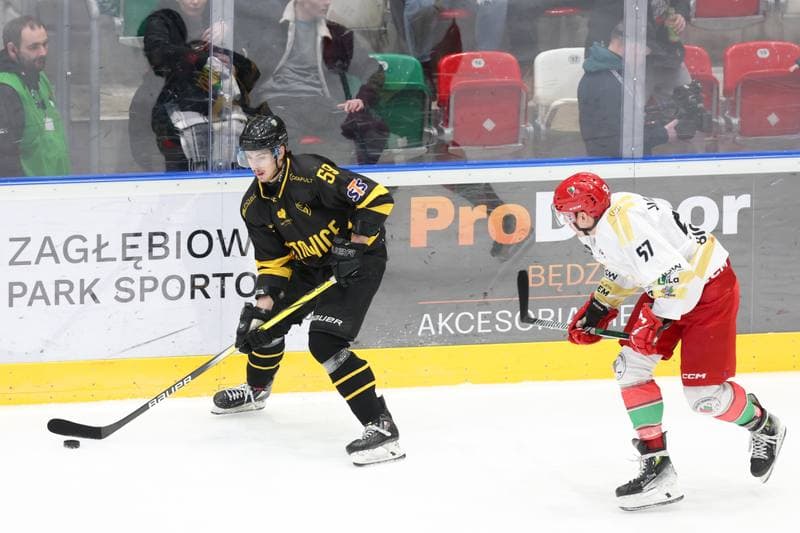Ice Hockey. Tauron Hokej Liga. Zaglebie Sosnowiec - GKS Katowice. 21.01.2024