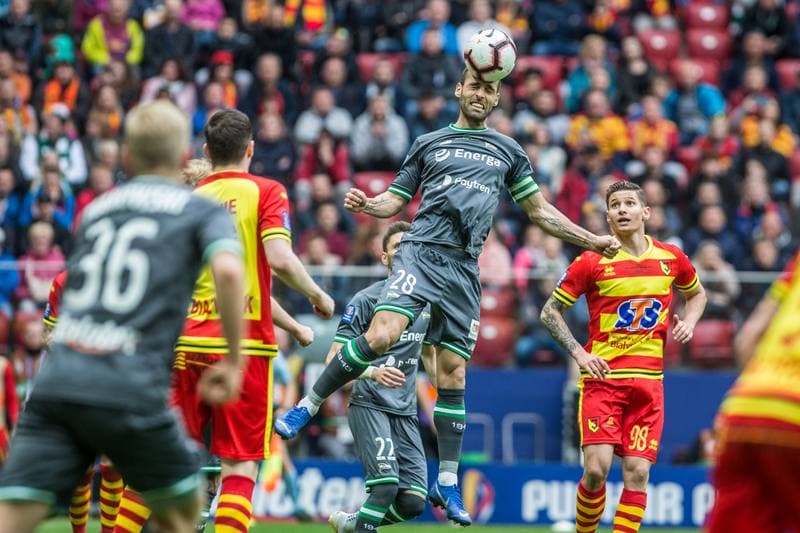 Football. Polish Cup. Jagiellonia Bialystok - Lechia Gdansk. 02.05.2019
