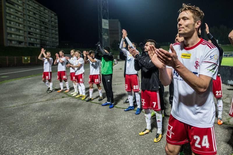 Football. Fortuna I Liga. GKS 1962 Jastrzebie - LKS Lodz. 04.05.2019