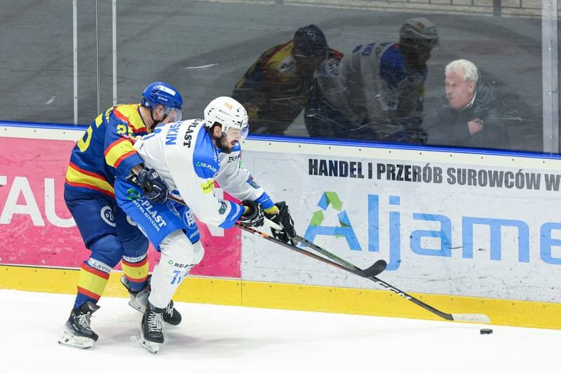 Ice Hockey. Tauron Hokej Liga. Re-Plast Unia Oswiecim - PZU Podhale Nowy Targ. 25.02.2024