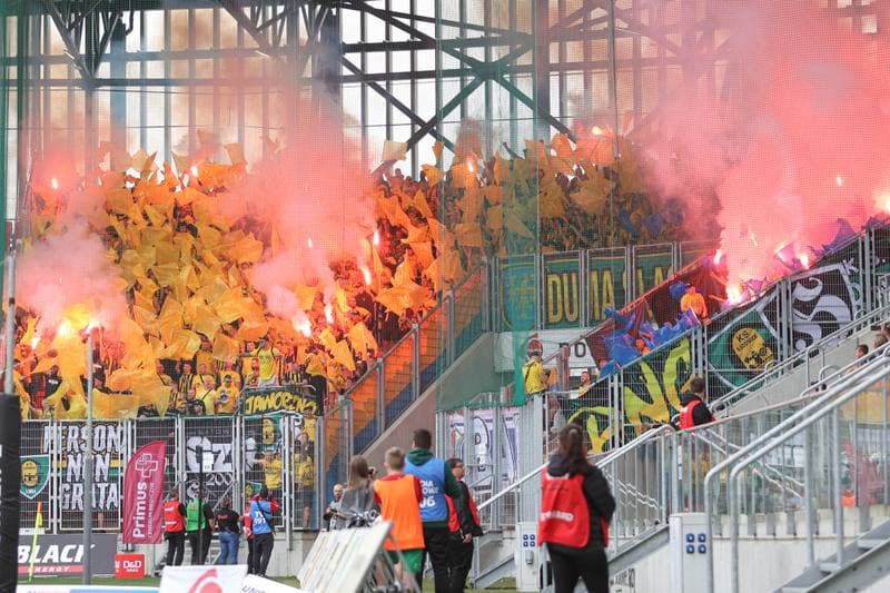 Football. Fortuna I Liga. Zaglebie Sosnowiec - GKS Katowice. 01.04.2024