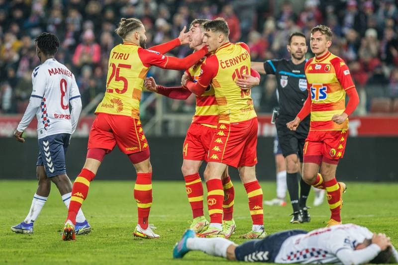 Football. PKO BP Ekstraklasa. Gornik Zabrze - Jagiellonia Bialystok. 14.02.2022