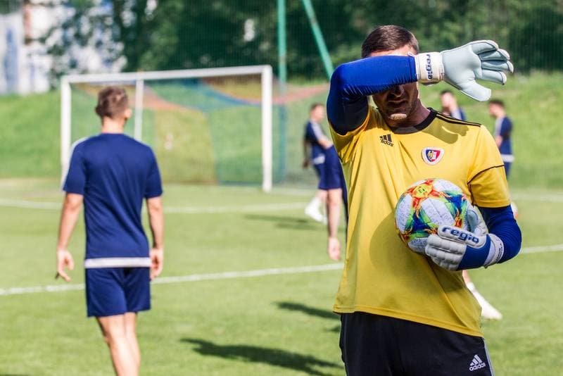 Football. Piast Gliwice. Training. 12.06.2019