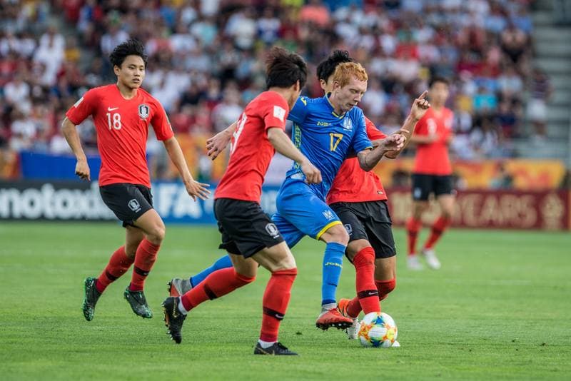 Football. FIFA U-20 World Cup. Ukraine - Korea Republic. 15.06.2019