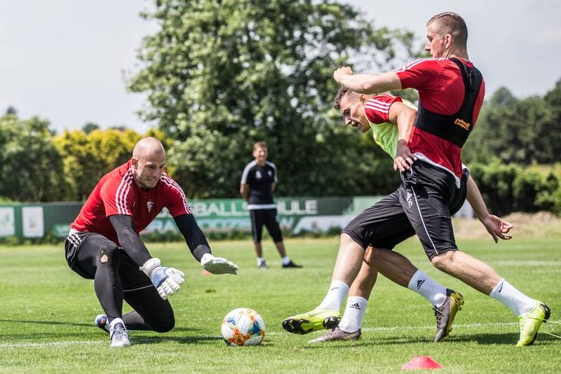 Football. Gornik Zabrze. Training. 18.06.2019
